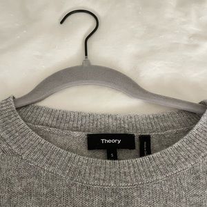 Theory Cashmere Grey Sweater, size S